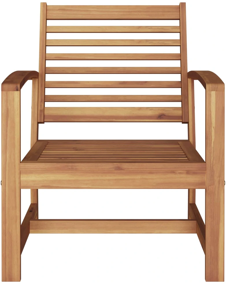Kėdė 2 Vienetas Ruda 65 x 60 x 76,5 cm Kieto teka medžio
