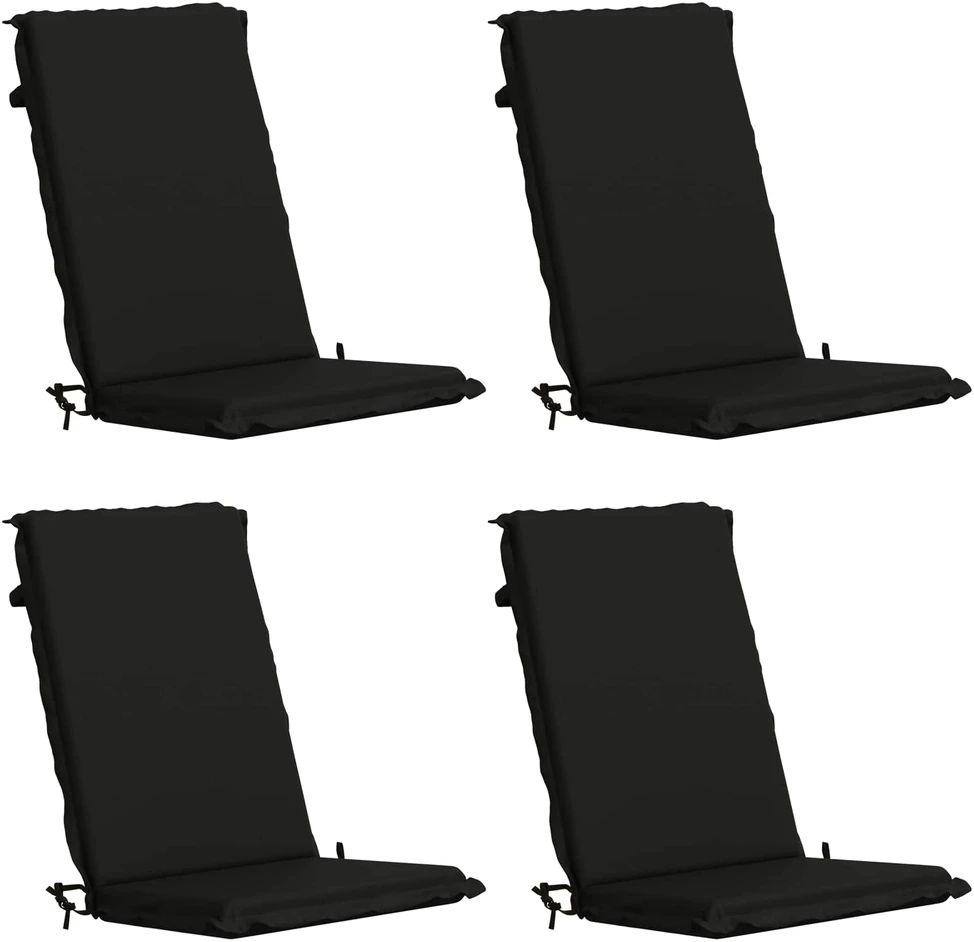 Kėdės aukštu atlošu pagalvėlė GEMERT 4 vnt. 100% poliesteris