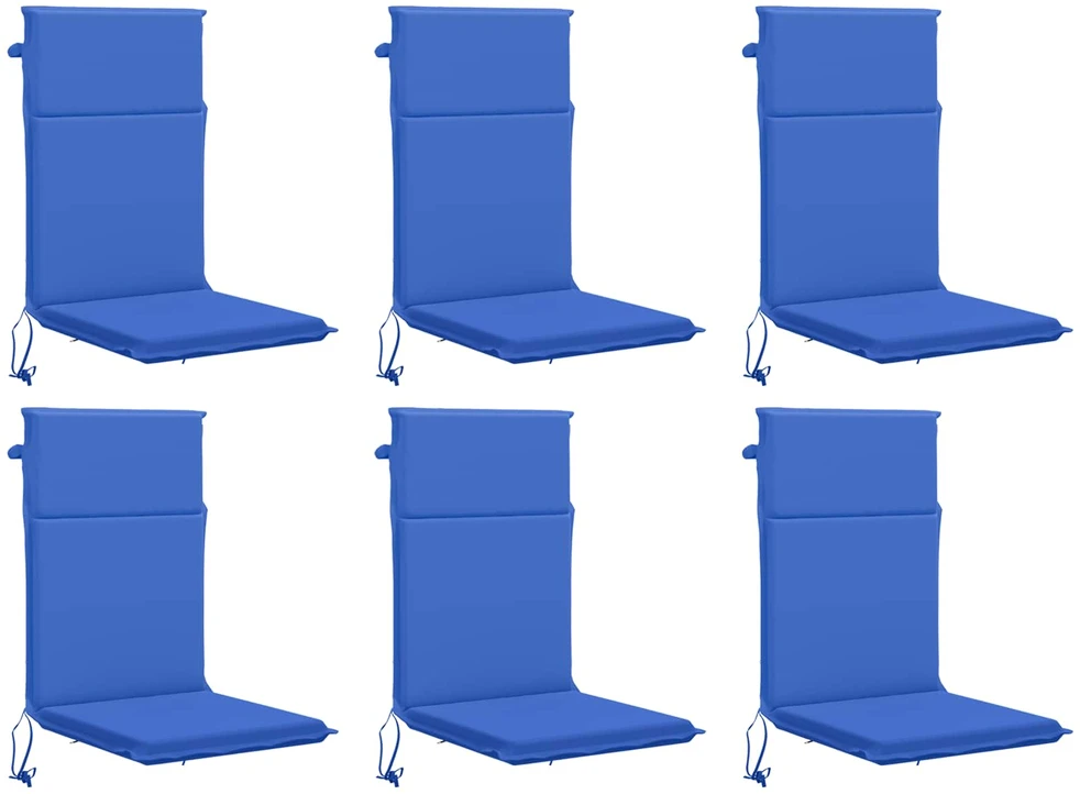 Kėdės aukštu atlošu pagalvėlė GEMERT 6 vnt. 100% poliesteris