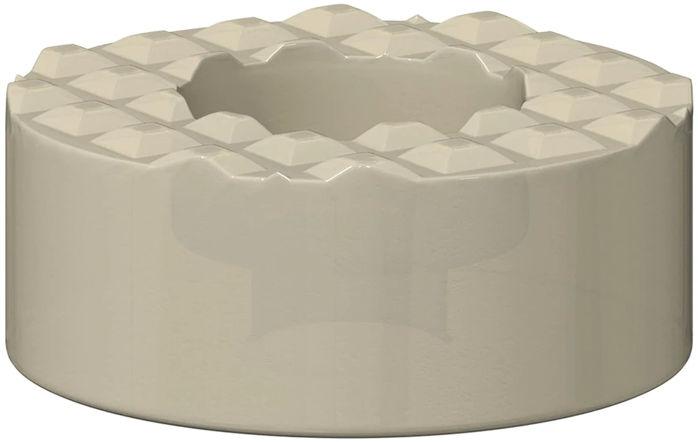 Kėdės kojos grindų apsaugos 2 vnt. Skaidrus Ø 15 x 16 mm PVC