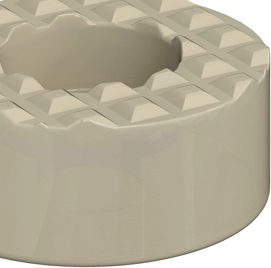 Kėdės kojos grindų apsaugos 2 vnt. Skaidrus Ø 15 x 16 mm PVC