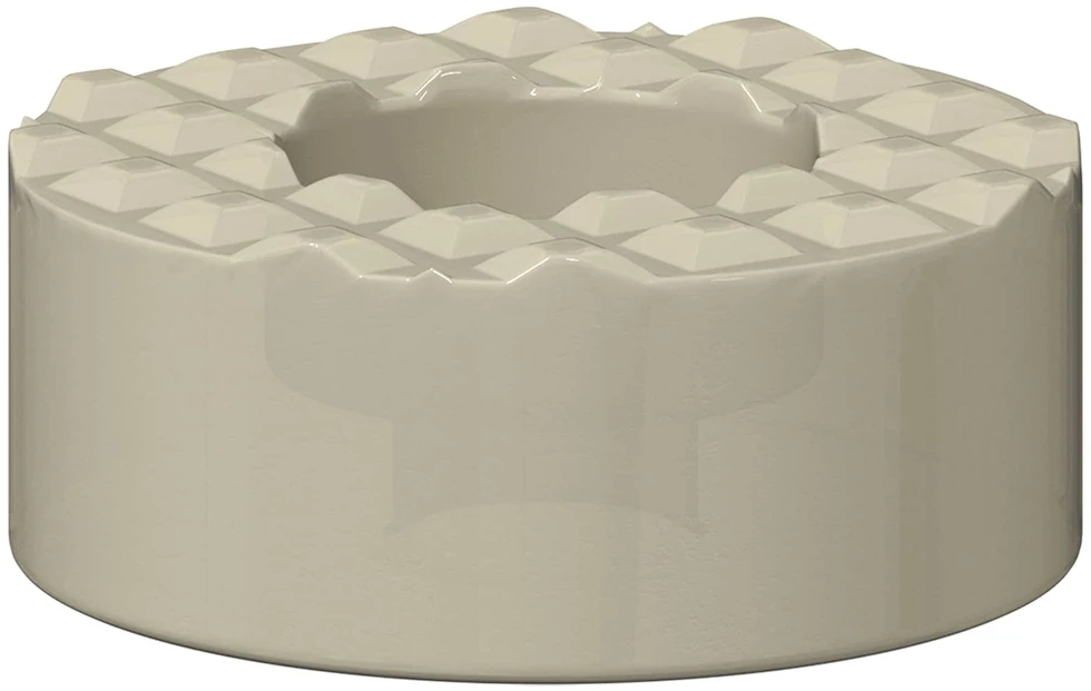 Kėdės kojos grindų apsaugos 2 vnt. Skaidrus Ø 15 x 16 mm PVC