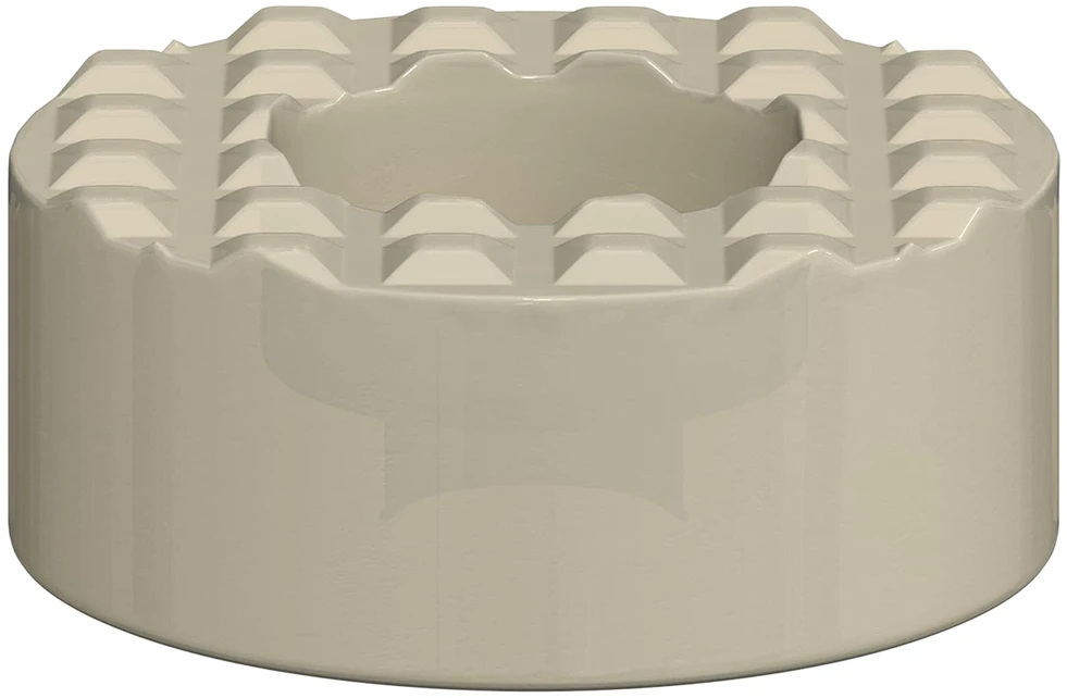 Kėdės kojos grindų apsaugos 2 vnt. Skaidrus Ø 15 x 16 mm PVC