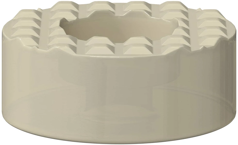 Kėdės kojos grindų apsaugos 2 vnt. Skaidrus Ø 15 x 16 mm PVC