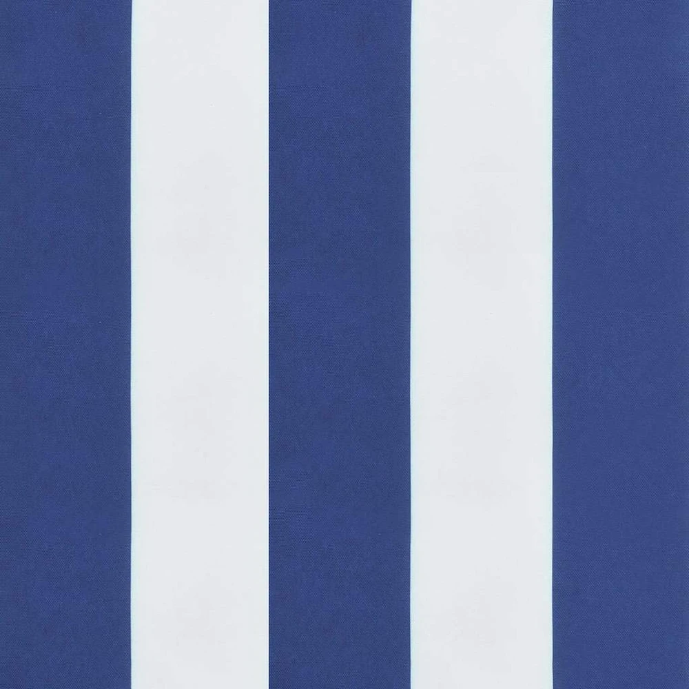 Kėdės pagalvėlės, 2vnt., mėlynos/baltos, 50x50x3cm, audinys