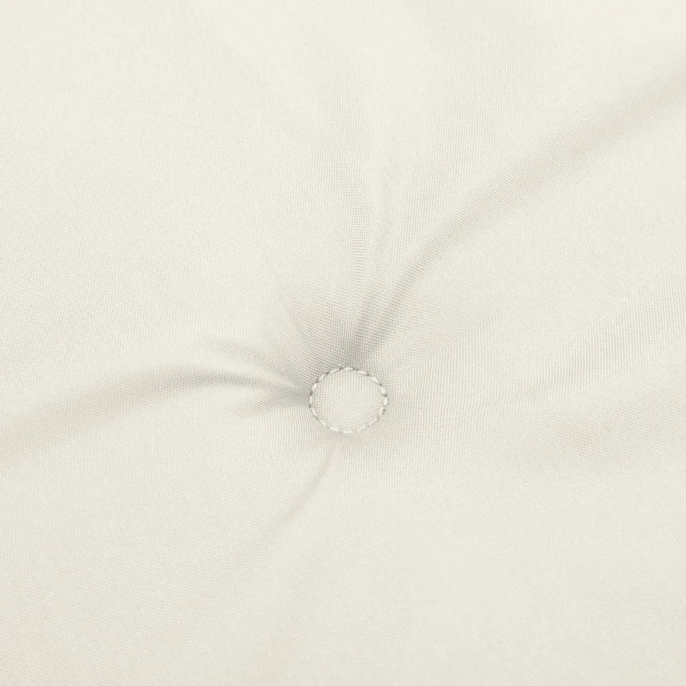 Kėdės pagalvėlės, 4vnt., kreminės, 100x50x4cm, audinys