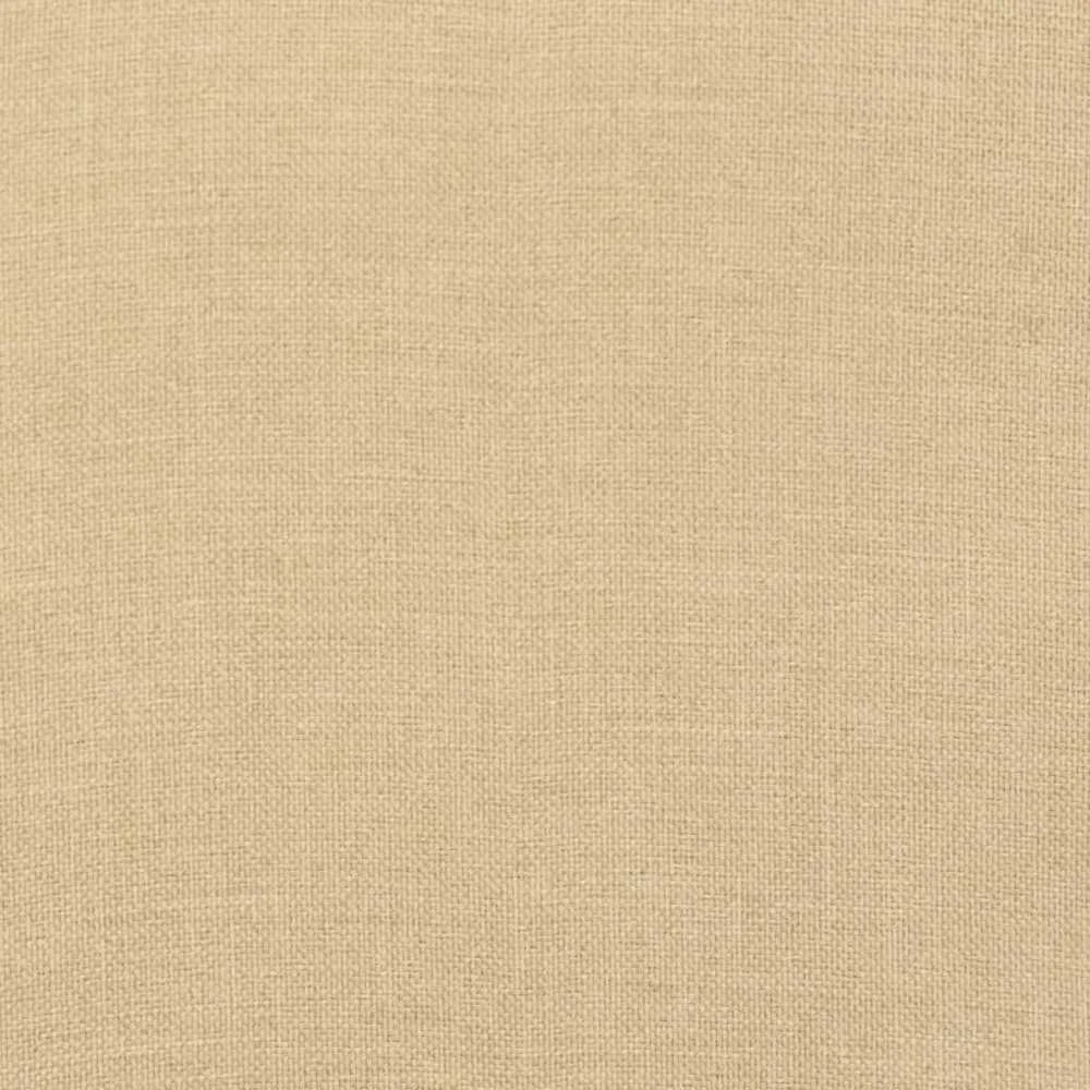 Kėdės pagalvėlės, 4vnt., smėlio, 100x50x4cm, audinys