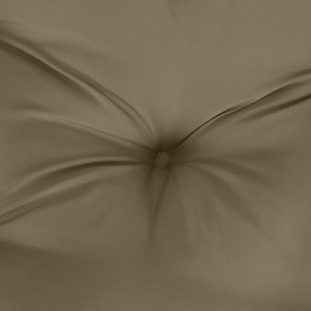 Kėdės pagalvėlės, 4vnt., taupe, 100x50x7cm, audinys