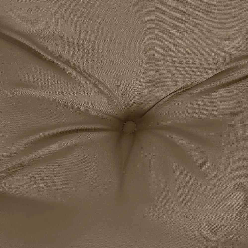 Kėdės pagalvėlės, 4vnt., taupe, 100x50x7cm, audinys