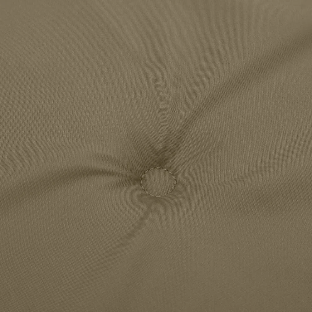 Kėdės pagalvėlės, 4vnt., taupe, 120x50x4cm, audinys