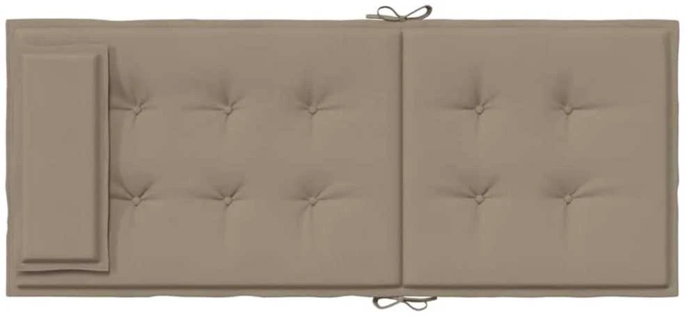 Kėdės pagalvėlės, 4vnt., taupe spalvos, oksfordo audinys