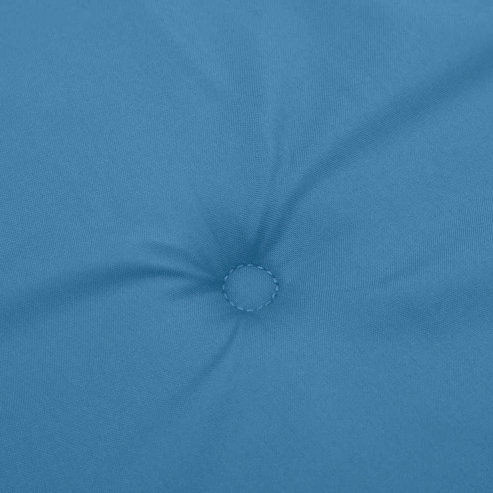 Kėdės pagalvėlės, 6vnt., mėlynos, 120x50x4cm, audinys