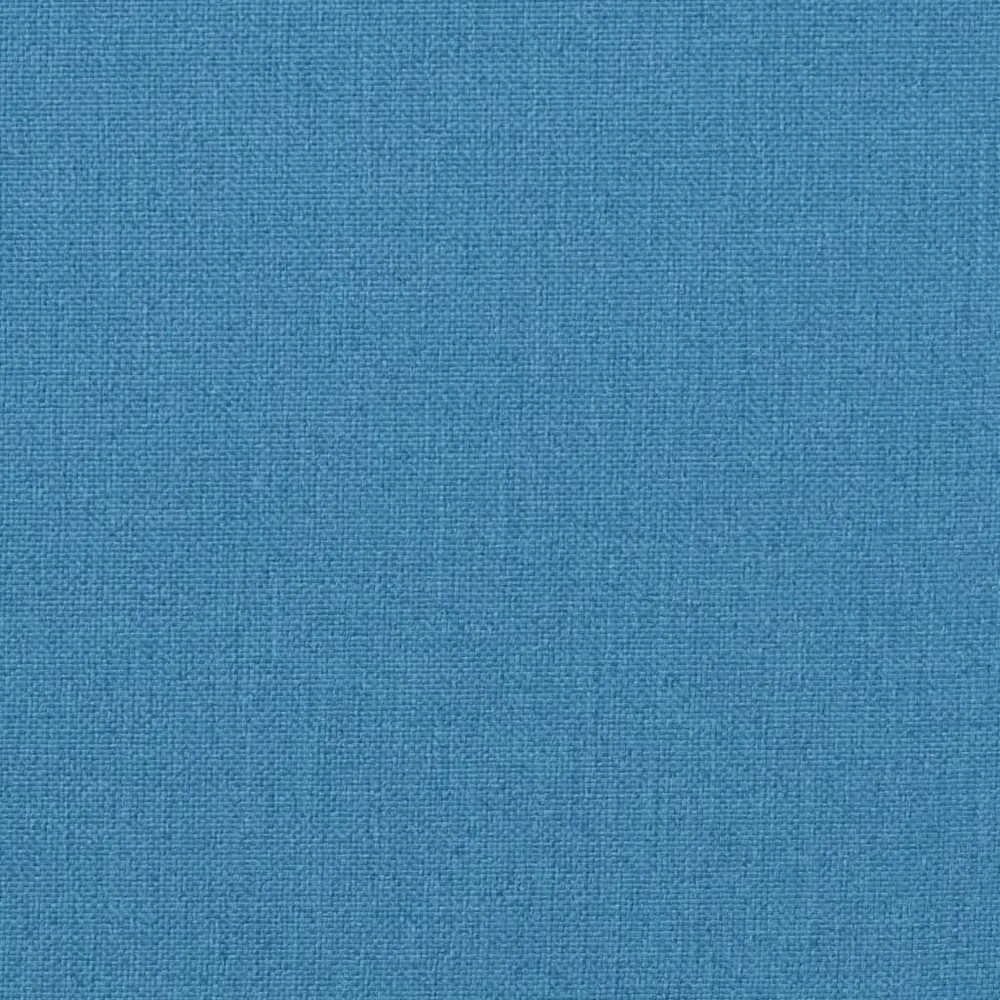 Kėdės pagalvėlės, 6vnt., mėlynos, 120x50x4cm, audinys