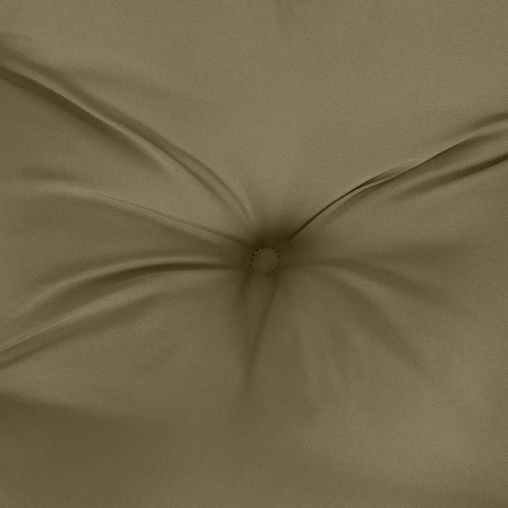 Kėdės pagalvėlės, 6vnt., taupe, 100x50x7cm, audinys