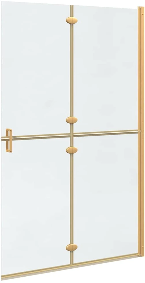 Keliaujanti dušo siena Auksinė 120 x 6,5 x 190 cm