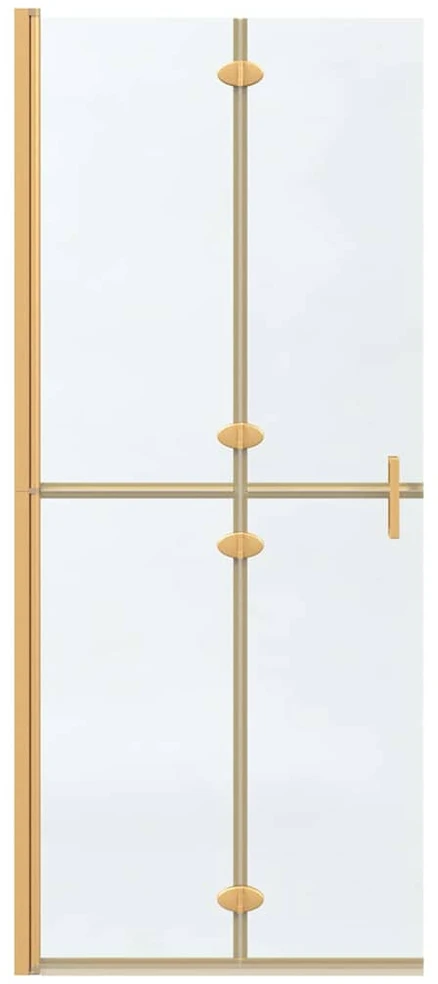 Keliaujanti dušo siena Auksinė 80 x 6,5 x 190 cm