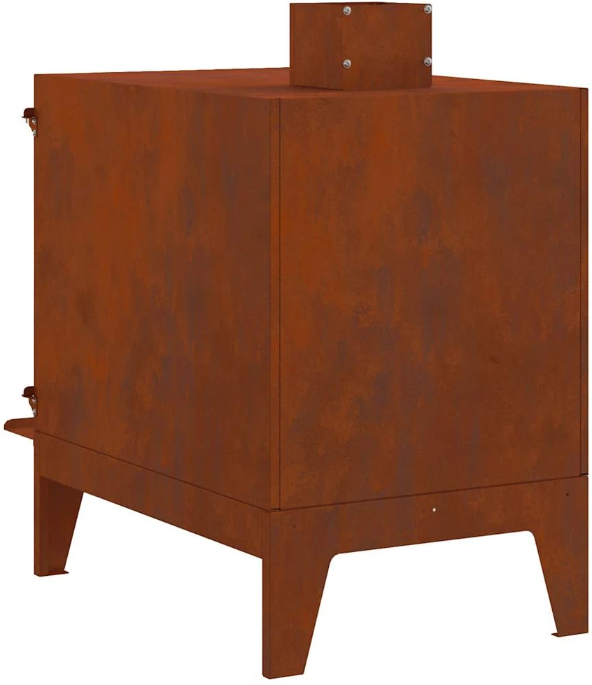 Kempingo viryklė, 35x50x60 cm, Corten plienas