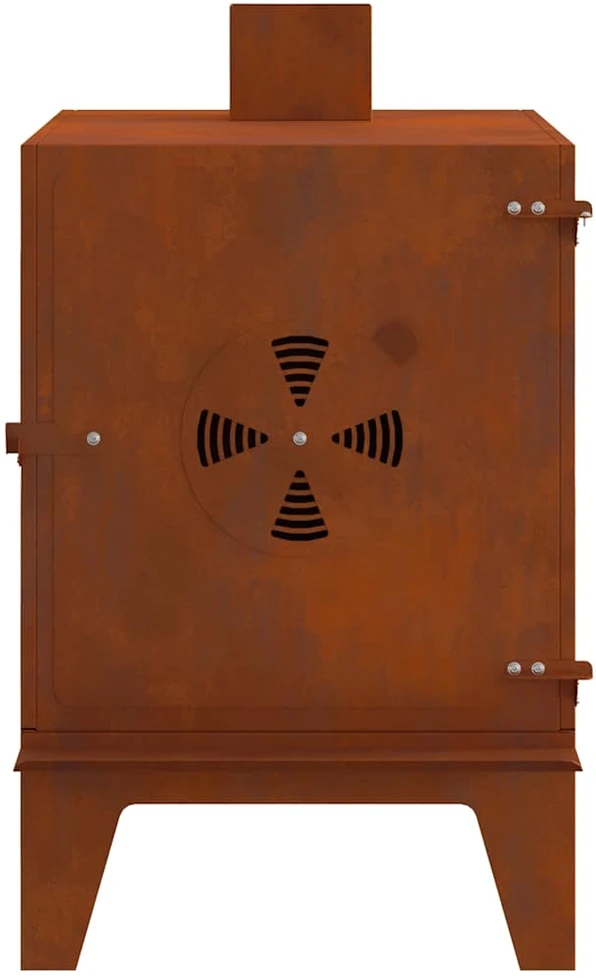 Kempingo viryklė, 35x50x60 cm, Corten plienas