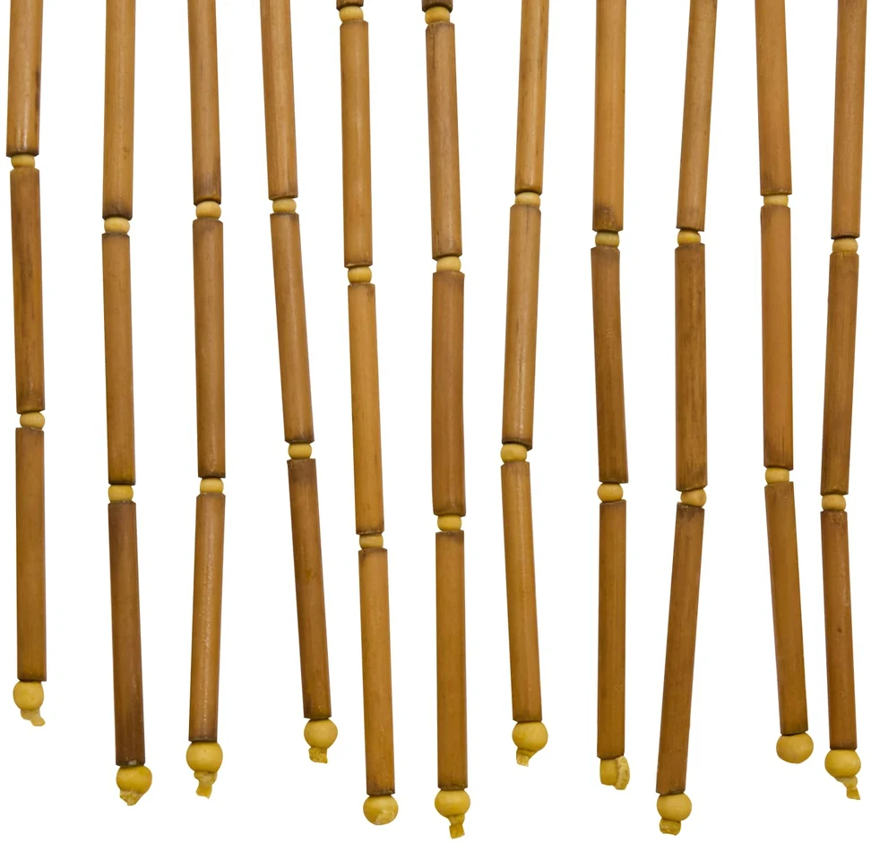 Kenkėjų Durų Užuolaida multicolor 100 x 200 cm Bambukas
