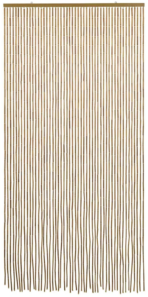 Kenkėjų Durų Užuolaida multicolor 100 x 200 cm Bambukas