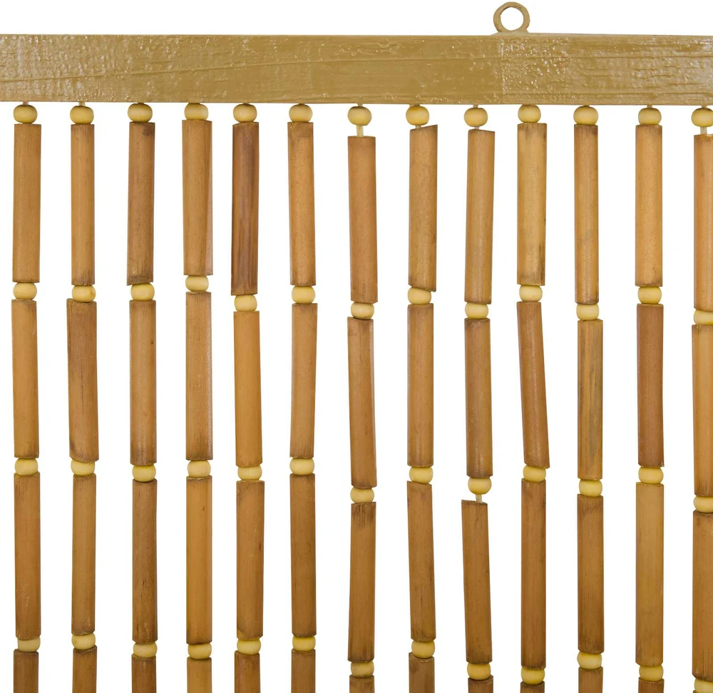 Kenkėjų Durų Užuolaida multicolor 100 x 200 cm Bambukas