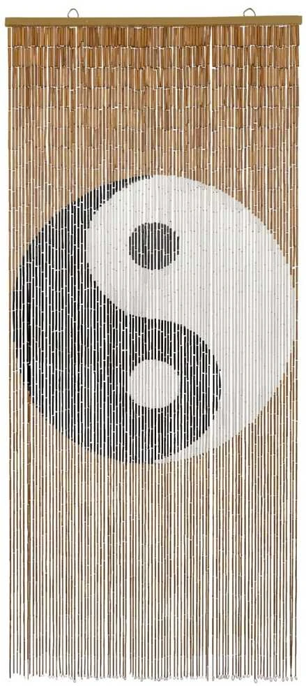 Kenkėjų Durų Užuolaida multicolor 200 x 90 cm Bambukas