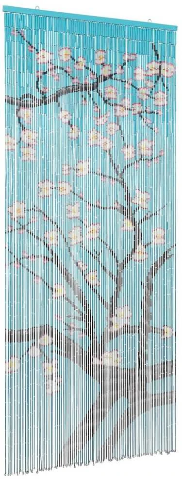 Kenkėjų Durų Užuolaida multicolor 200 x 90 cm Bambukas