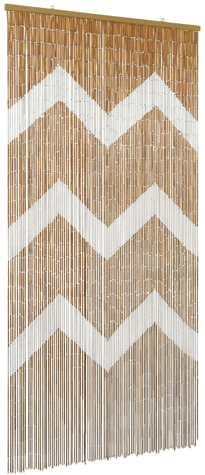 Kenkėjų Durų Užuolaida multicolor 100 x 200 cm Bambukas