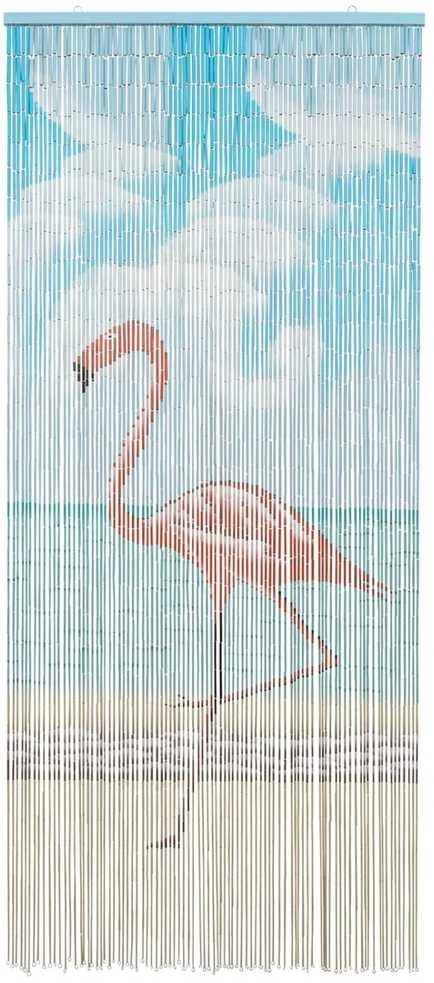 Kenkėjų Durų Užuolaida multicolor 200 x 90 cm Bambukas