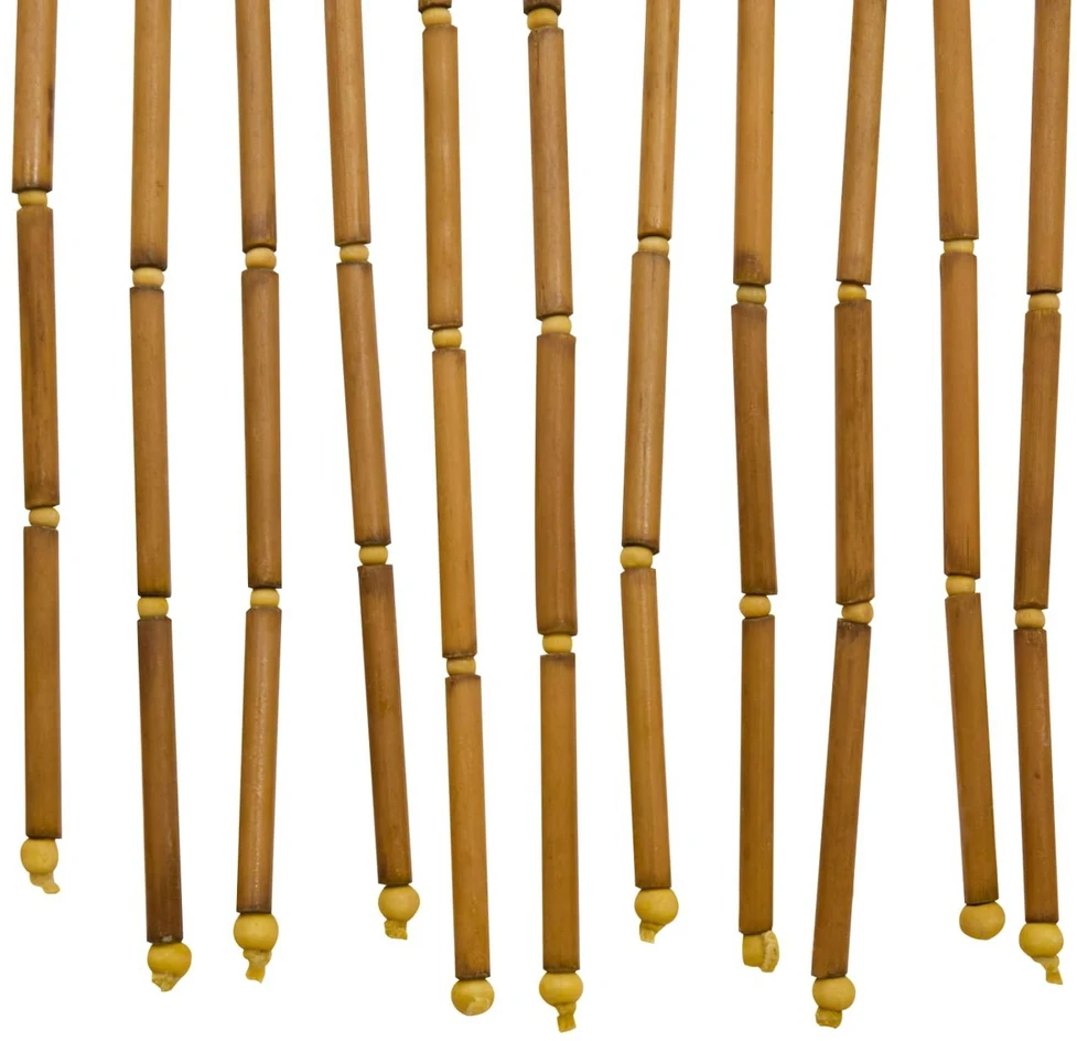 Kenkėjų Durų Užuolaida multicolor 90 x 200 cm Bambukas