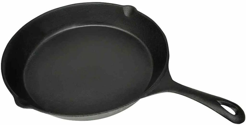 Ketaus keptuvė griliui, 30 cm, apvali