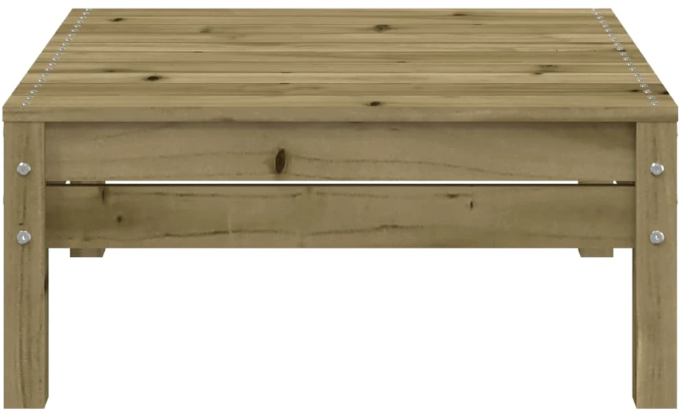 Keturvietė sodo sofa, impregnuota pušies mediena