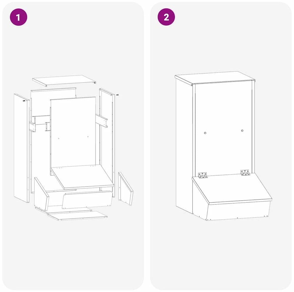Kiaulių šėrykla Sidabro 55 x 38 x 76 cm 20 kg Cinkuota plienas