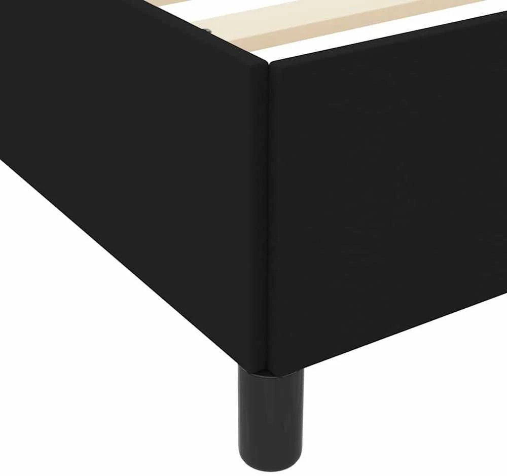 Kiemas lova Juoda 200 x 200 cm audinys