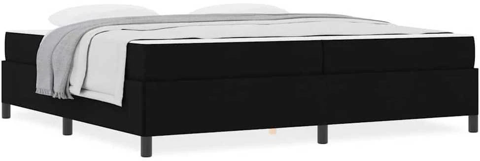 Kiemas lova Juoda 200 x 200 cm audinys