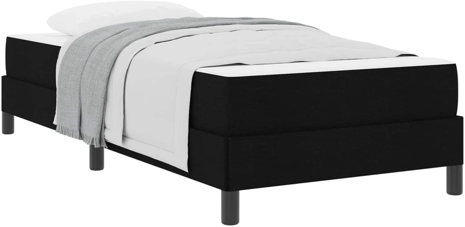 Kiemas lova Juoda 90 x 200 cm audinys