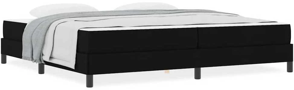 Kiemas lova Juoda 200 x 200 cm audinys