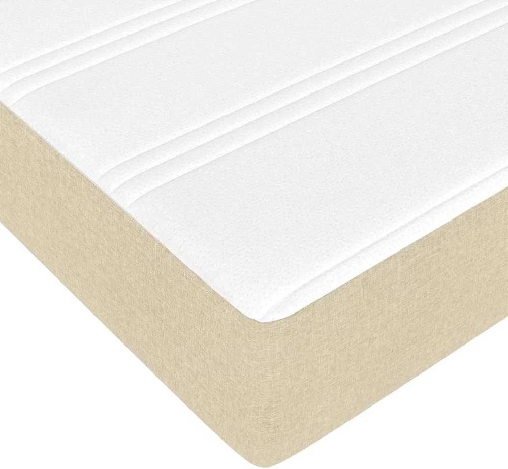 Kiemas lova Kreminė 180 x 200 cm audinys