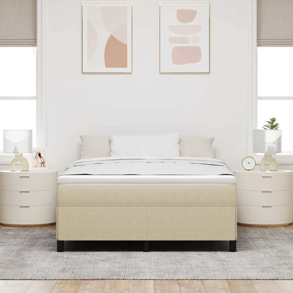 Kiemas lova Pilkai žalia 160 x 200 cm Kordūrinis audinys