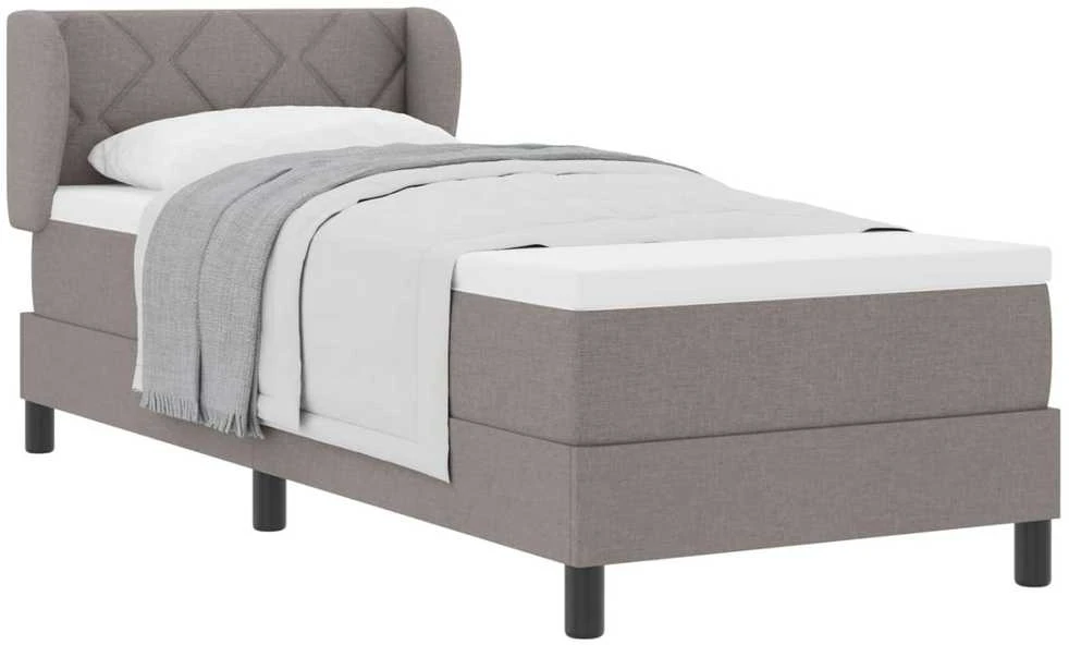 Kiemas lova su galvūgalio Tortora 80 x 200 cm audinys