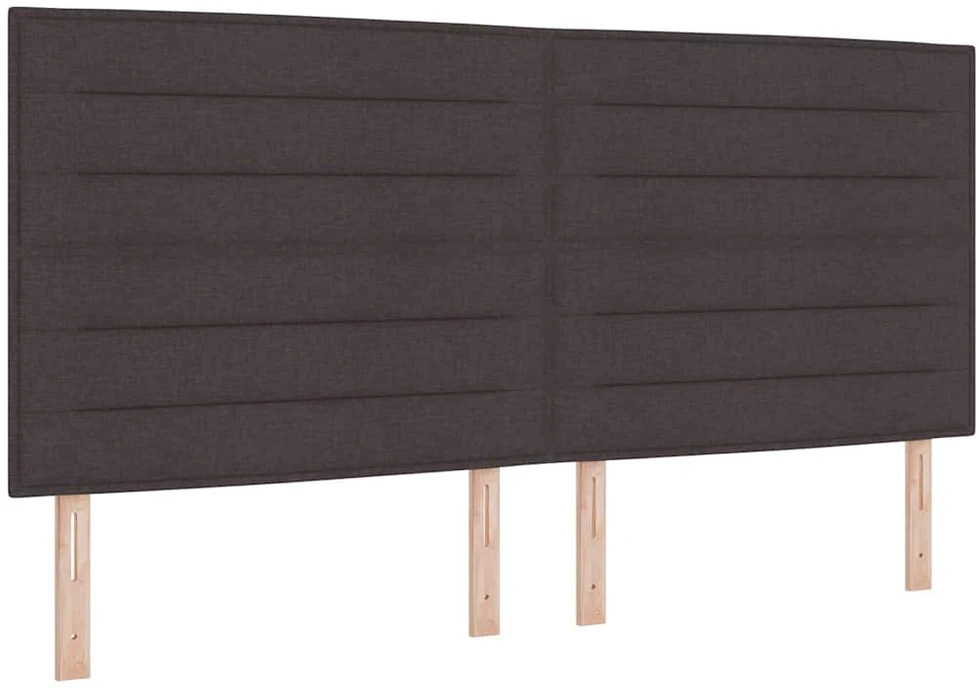 Kiemas lova su čiužiniu su LED Ruda 200 x 200 cm audinys