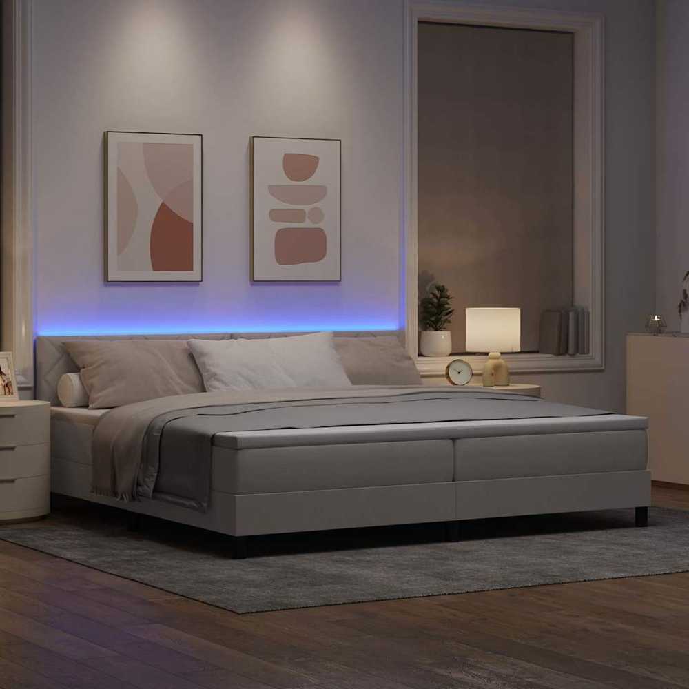 Kiemas lova su pagalve Tortora 200 x 200 cm audinys