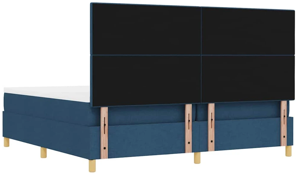 Kiemas lova su galvūgalio Mėlyna 200 x 200 cm audinys