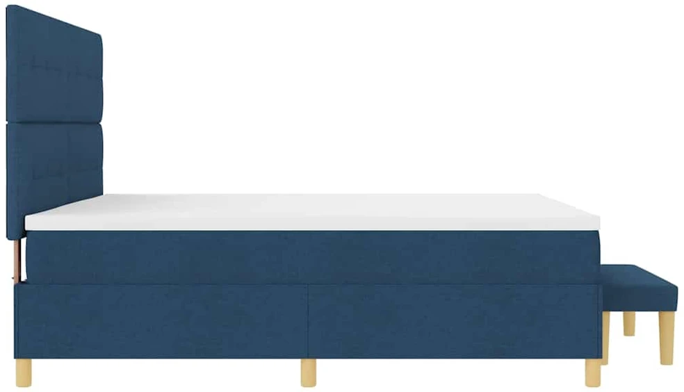 Kiemas lova su galvūgalio Mėlyna 200 x 200 cm audinys