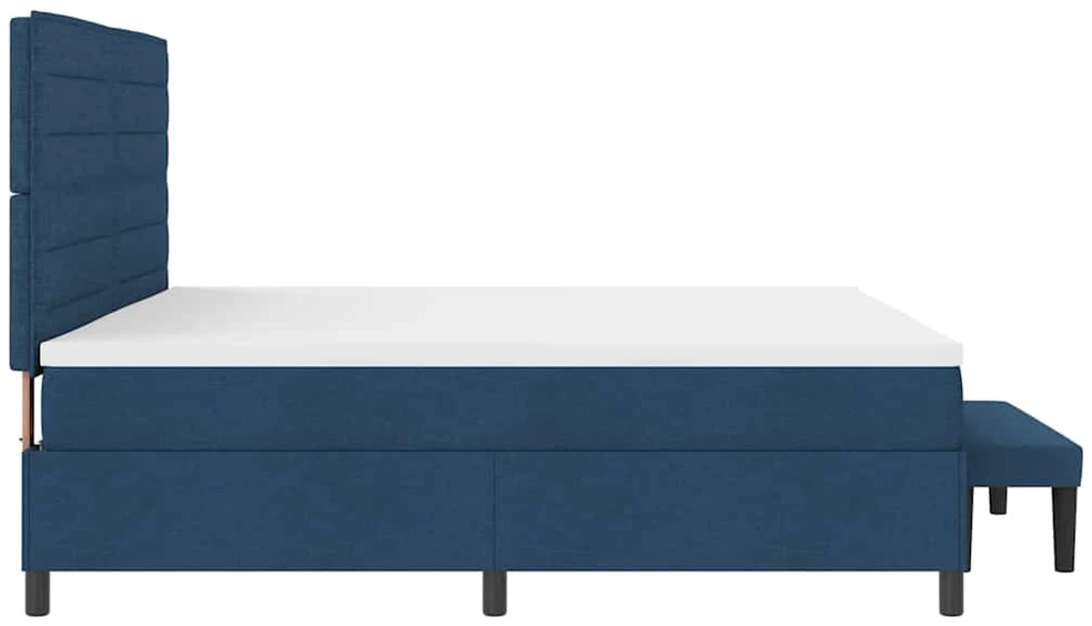 Kiemas lova su galvūgalio Mėlyna 200 x 200 cm audinys