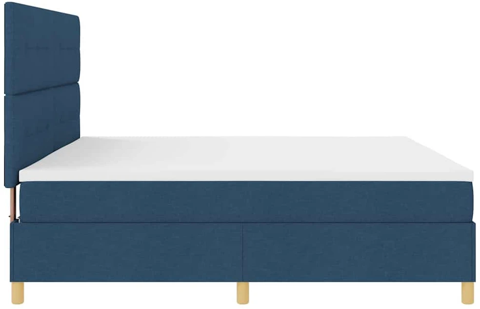 Kiemas lova su galvūgalio Mėlyna 200 x 200 cm audinys