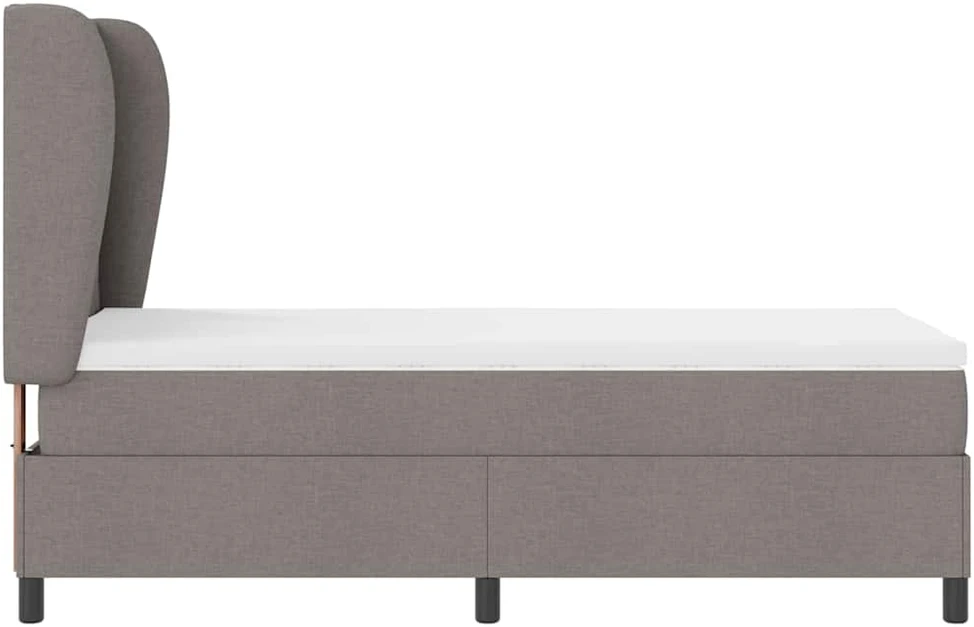 Kiemas lova su galvūgalio Tortora 100 x 200 cm audinys