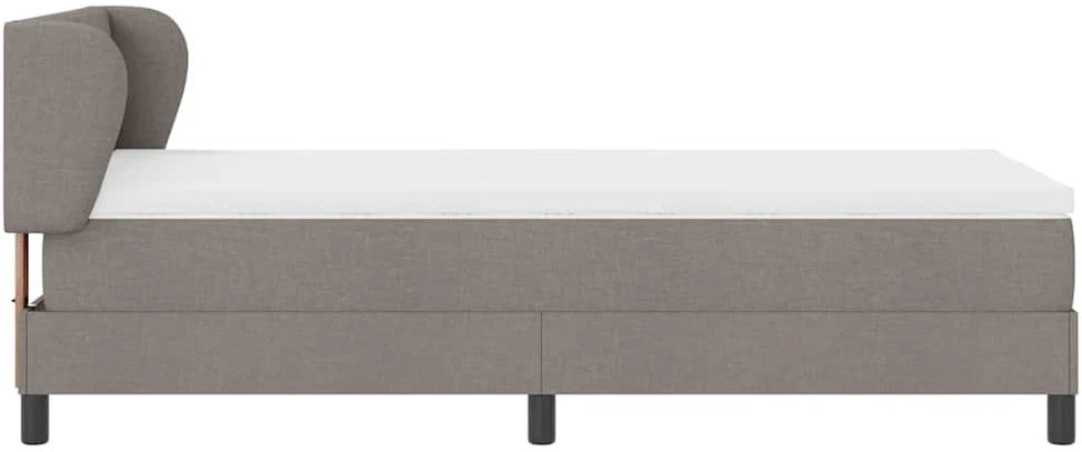 Kiemas lova su galvūgalio Tortora 100 x 200 cm audinys