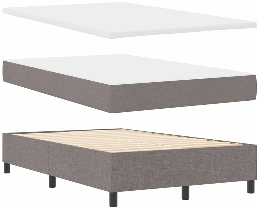 Kiemas lova su galvūgalio Tortora 120 x 200 cm audinys