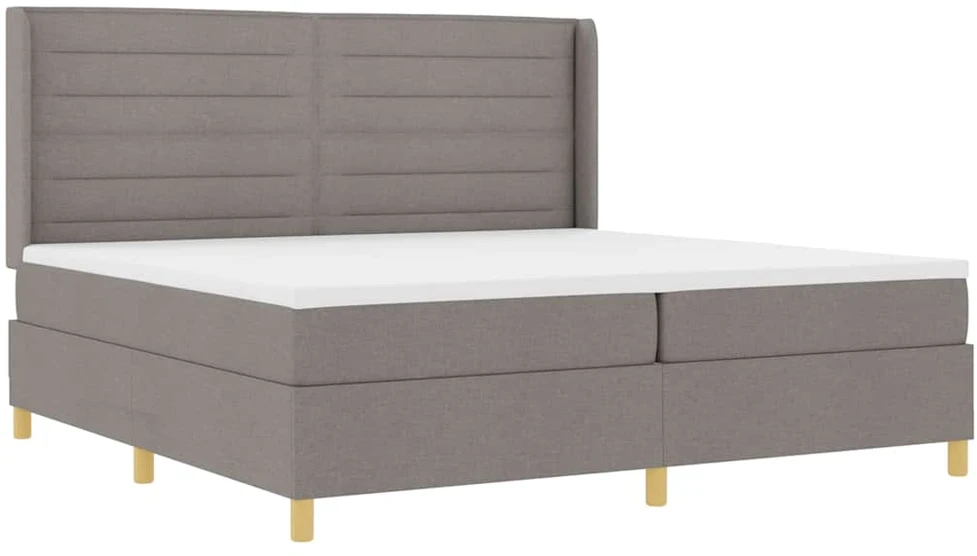 Kiemas lova su galvūgalio Tortora 200 x 200 cm audinys